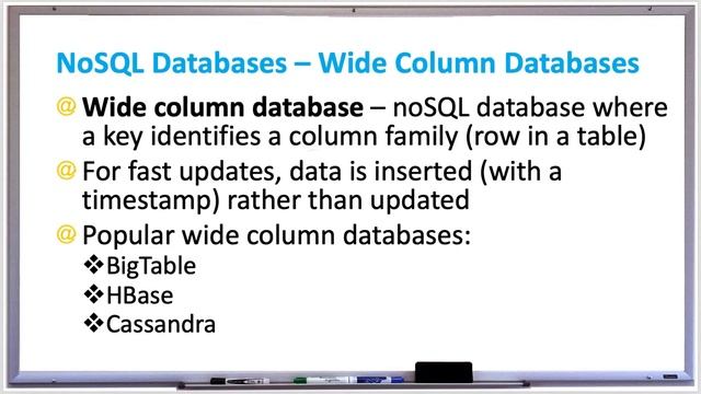 Database Systems - Wide Column Databases - NoSQL Databases Overview - APPFICIAL смотреть онлайн