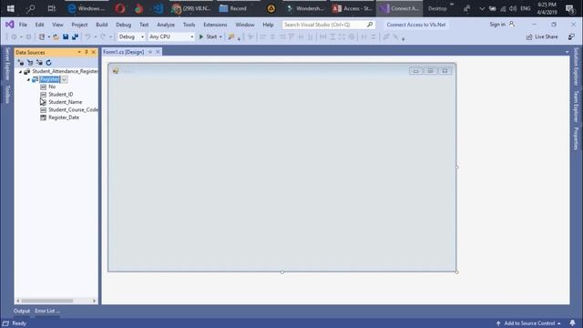 Visual Basic Studio 2019 How to Connect Access Database to VB.Net смотреть онлайн