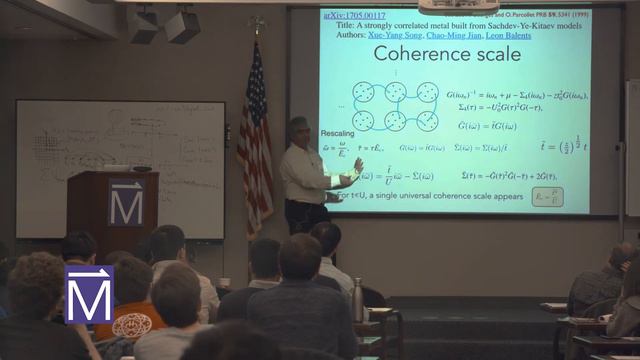 MagLab Theory Winter School 2018: Subir Sachdev: Transport in Non Fermi Liquids смотреть онлайн
