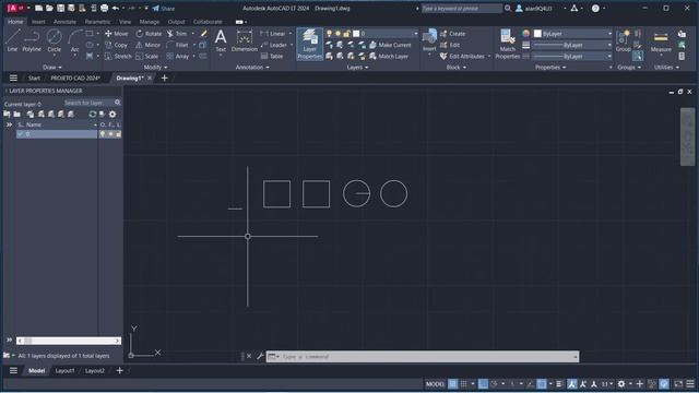 CURSO AutoCAD 2024 - 02/16 - INICIANTES - Comandos principais смотреть онлайн