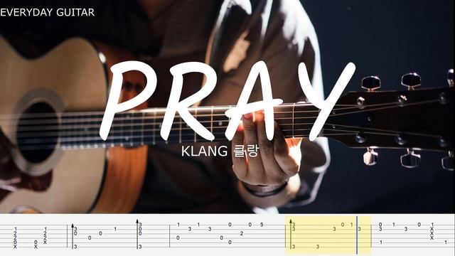 [Angel's Last Mission: Love OST 7] Klang (클랑) - Pray Fingerstyle Guitar Cover (Tabs) смотреть онлайн
