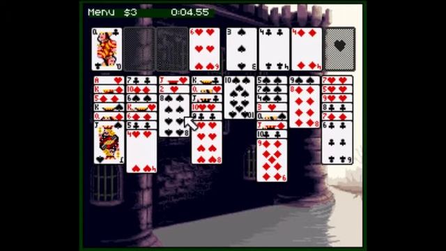 Super solitaire - SNES смотреть онлайн