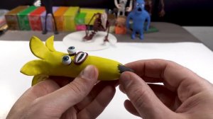 Кто такой Банан Пожиратель Banana eater - Лепка и История монстров Тревора Хендерсона