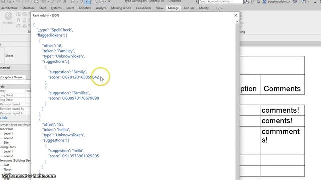 Revit API schedule spell check смотреть онлайн