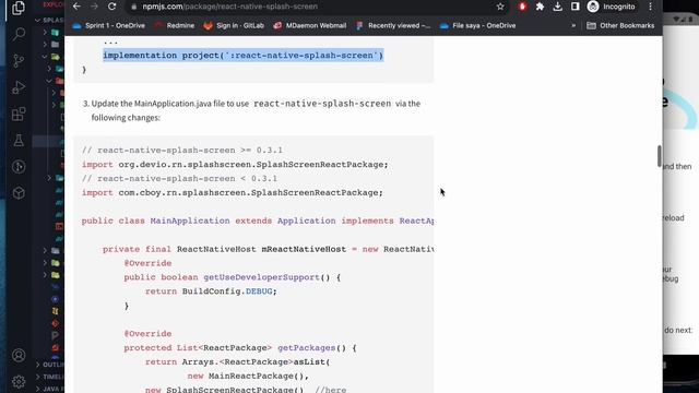 Membuat SplashScreen React Native CLI смотреть онлайн
