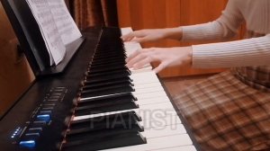 «Весенний эскиз» В.Купревич, игра на фортепиано/The spring sketch