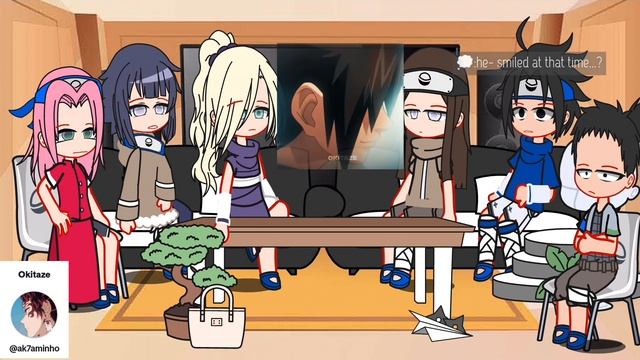Naruto Friends react to Naruto and Sasuke || Naruto || Part2 смотреть онлайн