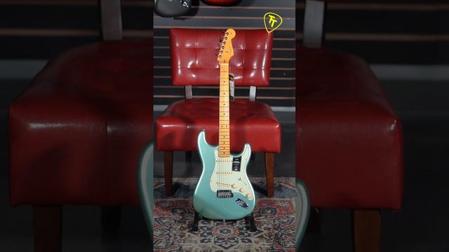 FENDER AMERICAN PROFESSIONAL II STRATOCASTER, MAPLE FINGERBOARD, MYSTIC SURF GREEN смотреть онлайн