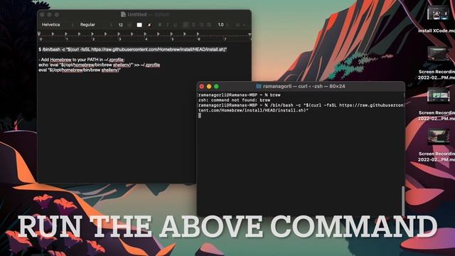 What is Homebrew ?? | Home Brew (brew) Installation | Xcode | How to install Homebrew ??? смотреть онлайн