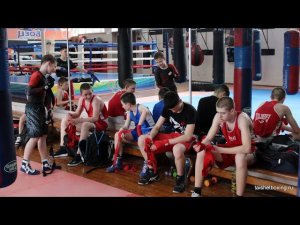 Круговая тренировка тайшетских боксёров