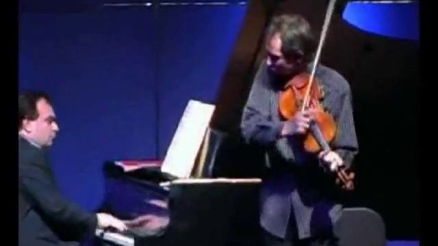Gilles Apap Plays Ravel's Sonata F. Violin + Piano
