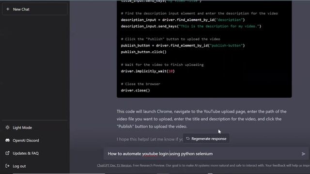 YouTube Automation - How To Use ChatGPT To Automate Video Uploading? смотреть онлайн