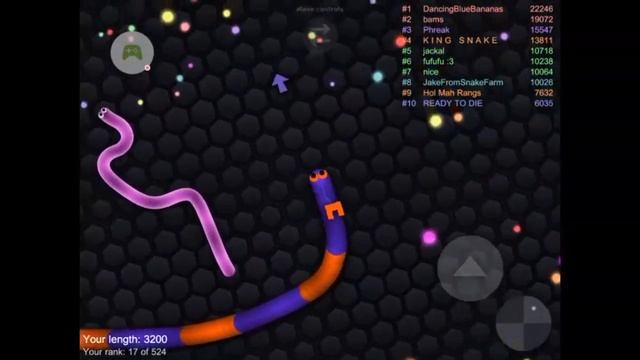 Slither.io goal over 10000 смотреть онлайн