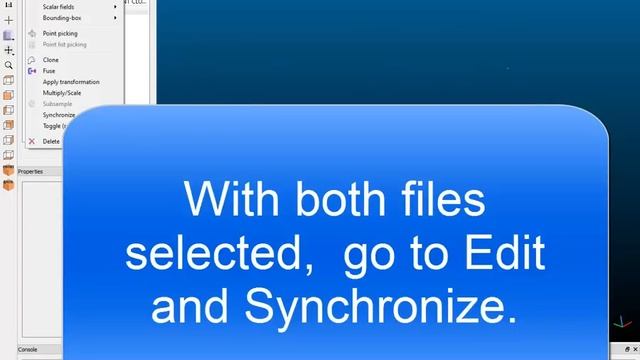 Merge And Align Point Clouds Using Cloud Compare