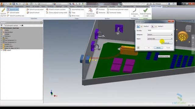 Autodesk Inventor - electrical, propojení konektorů (2/3) смотреть онлайн