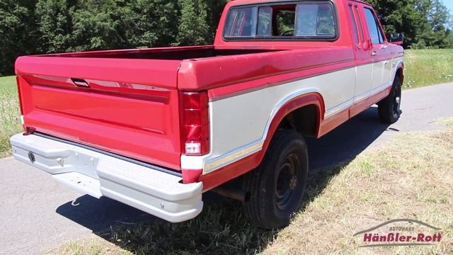 1986 F250 4x4 / Allrad Extended Cab Autohaus Hänßler-Rott смотреть онлайн