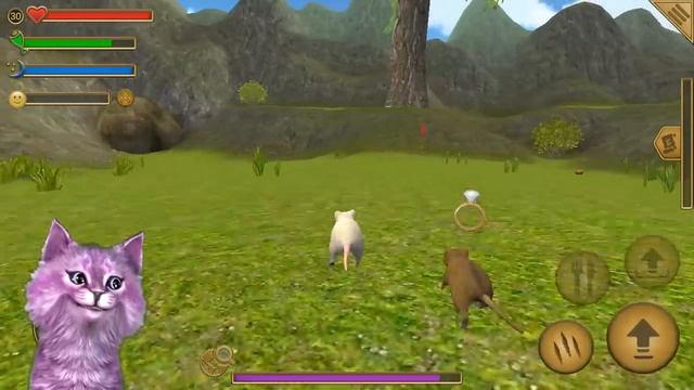 СИМУЛЯТОР Маленькой МЫШИ #10 СКИН и ЗАВЕЛИ МЫШОНКА говорящая КОШКА ЛАНА играет смотреть онлайн