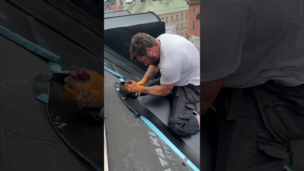 Довольное шведское ипало #фальцеваякровля #фальцевая#diy смотреть онлайн