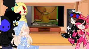 Backrooms React to video#backrooms#gacha#fypシ