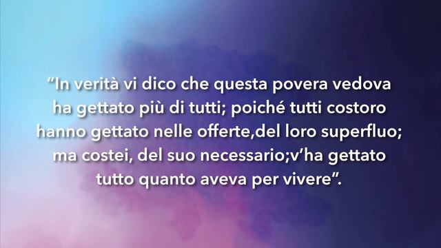 Meditazione Calendario "Parole di Vita" del 17 Ottobre 2019 смотреть онлайн
