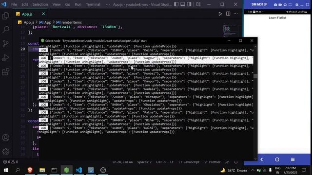 FlatList In React Native || Learn React Native || Last item of FlatList is not showing properly. смотреть онлайн