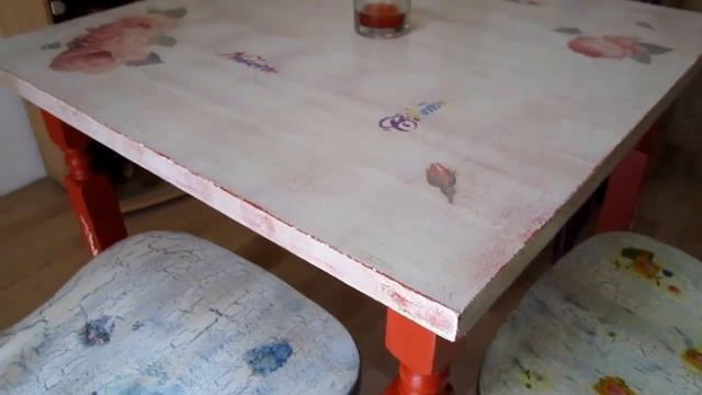 decoupage stol смотреть онлайн