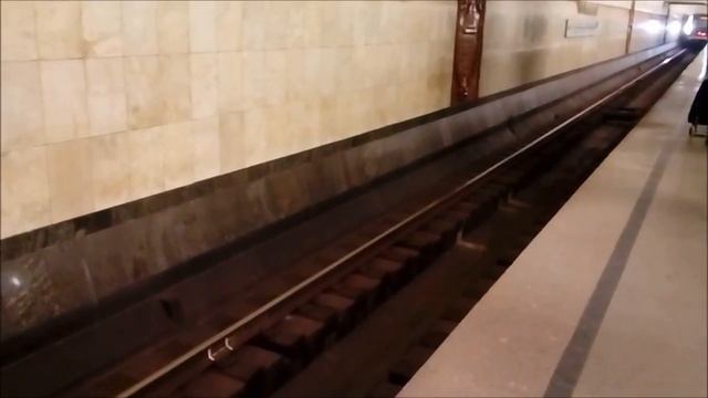 Электропоезд 81-765/766/767 "МОСКВА"№47 на станции метро Пушкинская,Таганско-Краснопресненская лини смотреть онлайн