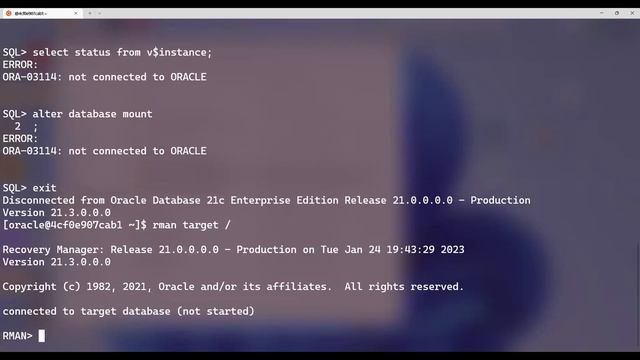?EZIS IT 학교 시즌 3 : [19강-1] Oracle21c Backup and Recovery 2 смотреть онлайн