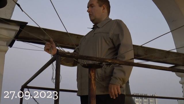 Колокольный звон на праздник Воздвижения 27 09 23 смотреть онлайн