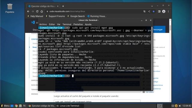 ? Instalar ? VSCODE en ? Linux смотреть онлайн