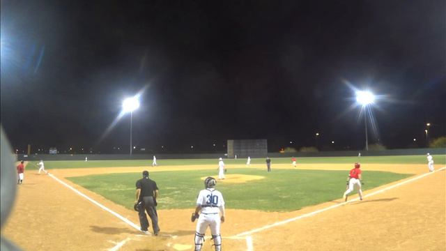 Jonathan Alaniz hustles down the line for a base hit. смотреть онлайн
