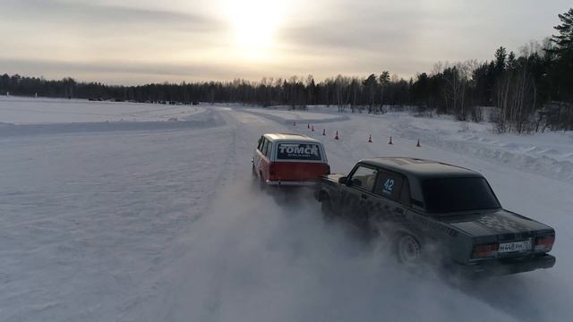 Зимний кубок Сибирских Афин по ДРИФТУ. Томск. 10 февраля 2019. 4K 60fps смотреть онлайн
