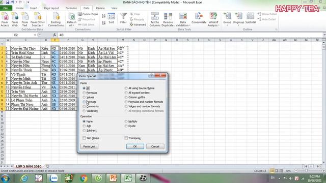 THÊM CHỮ, SỐ HOẶC KÝ TỰ HÀNG LOẠT TRONG EXCEL смотреть онлайн