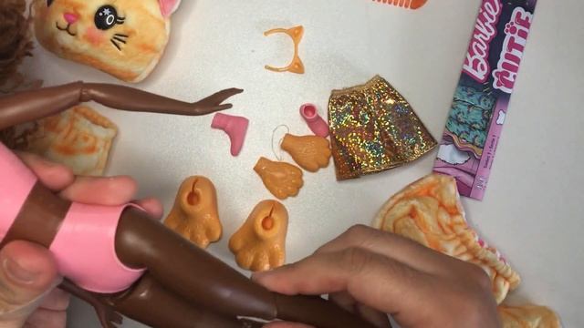 Барби Кьюти Ревил Кошка Обзор и распаковка Barbie Cutie Reveal Cat series 1 смотреть онлайн