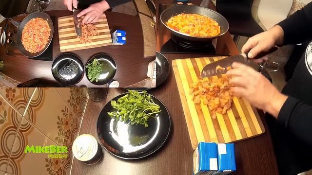 Карбонара С Копчёным Лососем . Греческая кухня смотреть онлайн