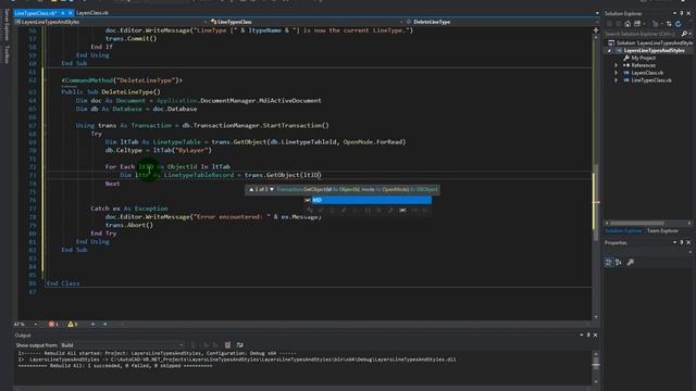 S6-14 Deleting a LineType using VB.NET смотреть онлайн