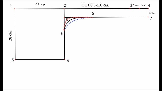 Как сшить французскую косынку трансформер Часть 1 Выкройка смотреть онлайн