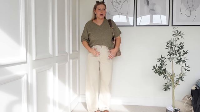 MIDSIZE JEAN STYLING | VIRAL DENIM TRENDS | SIZE 14 | SPRING 2024 | AD смотреть онлайн