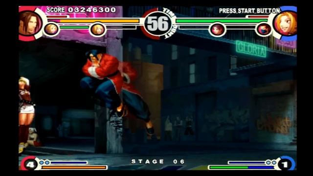 The King of Fighters XI: Adelheid Playthrough (PS2) смотреть онлайн
