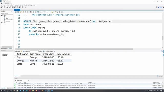 LEFT JOIN IN SQLWITH EXAMPLES | SQL Tutorial For Beginners [ HINDI ] #53 смотреть онлайн