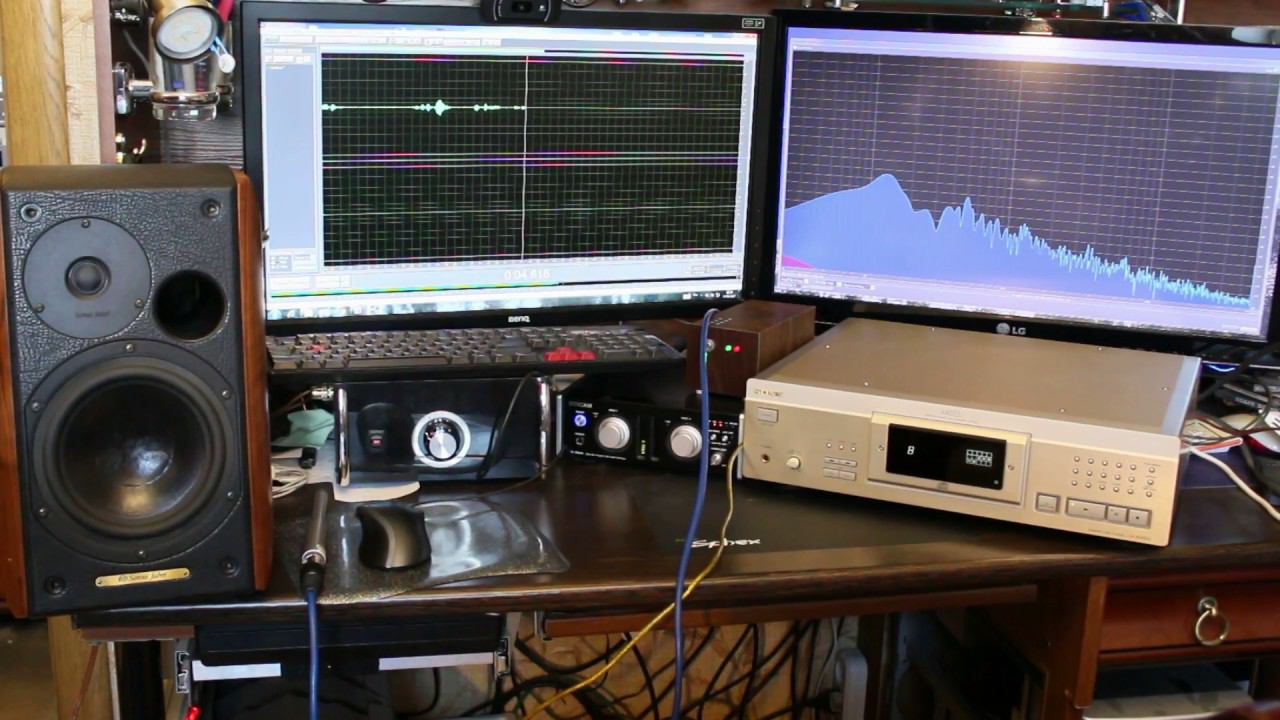 Снятие АЧХ колонки Sonus Faber смотреть онлайн