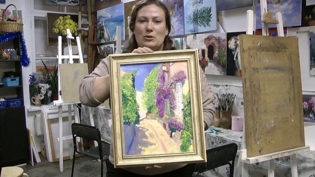Отзыв: Мастер-класс маслом "Городской пейзаж". Маслом с нуля спб смотреть онлайн