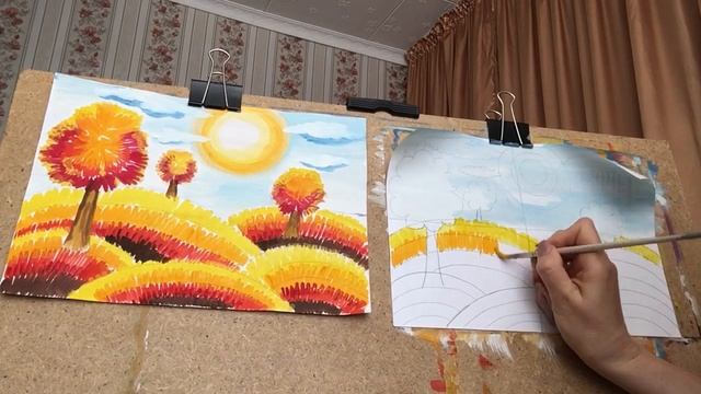 Тема «Осенний пейзаж» от 17.06.20 смотреть онлайн