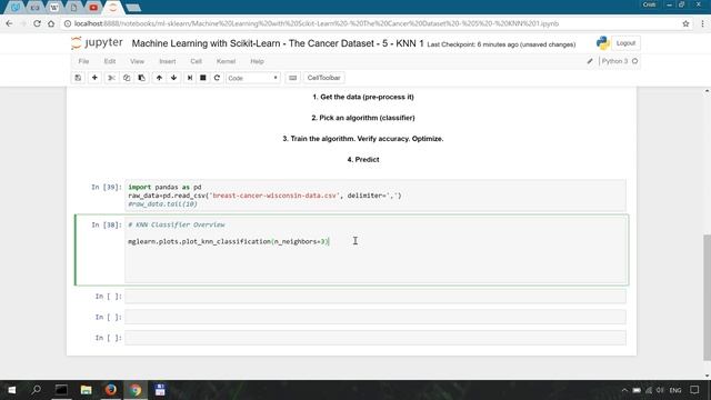 Machine Learning with Scikit-Learn - Part 5 - KNN 1 смотреть онлайн