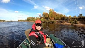 Осенний троллинг на реке Сысоле. Рыбалка 2019. Pike to trolling