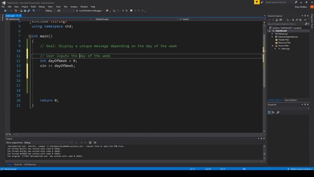 C++ Tutorial #7 - Switch/Case, Ternary Operator смотреть онлайн