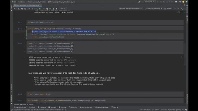 Low-carb Python: from spaghetti code to lean functions смотреть онлайн