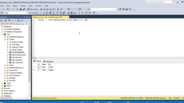 Like Statement in #sqlserver Server смотреть онлайн