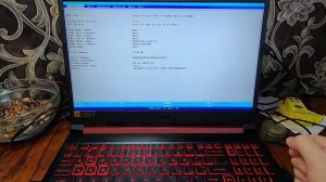 Как настроить Acer nitro 5 BIOS