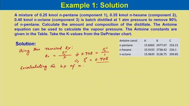 Lec 41: Multicomponent batch distillation смотреть онлайн